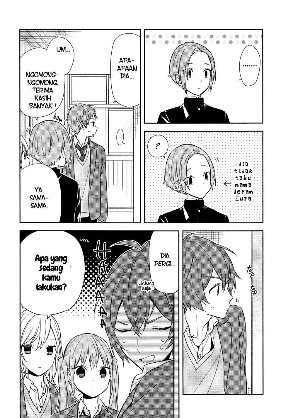 Horimiya Chapter 94 Gambar 15