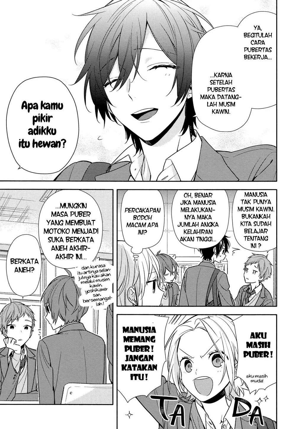 Horimiya Chapter 93 Gambar 12