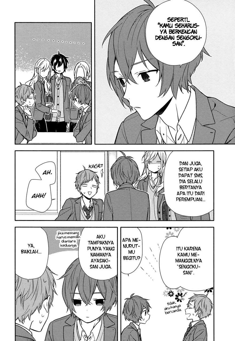 Horimiya Chapter 93 Gambar 13
