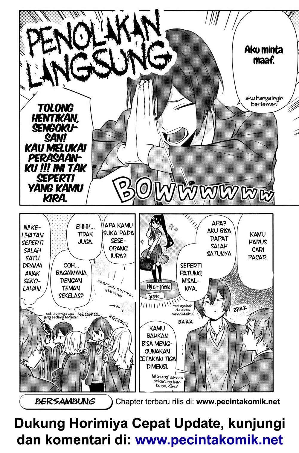 Horimiya Chapter 93 Gambar 17