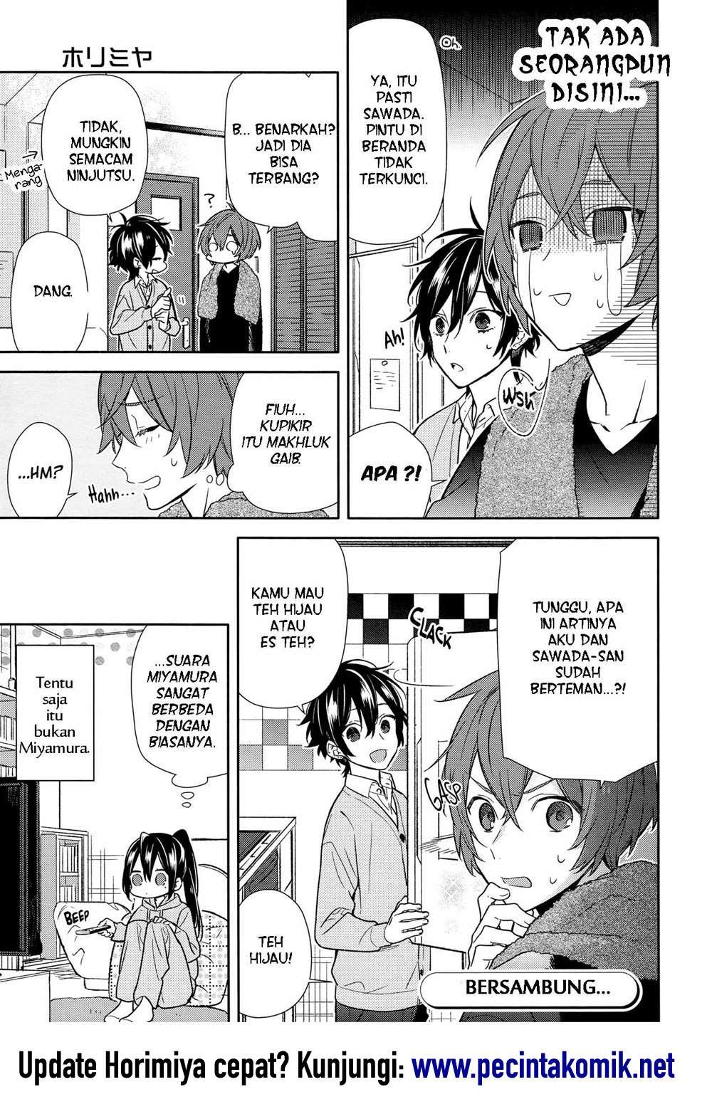 Horimiya Chapter 92 Gambar 18