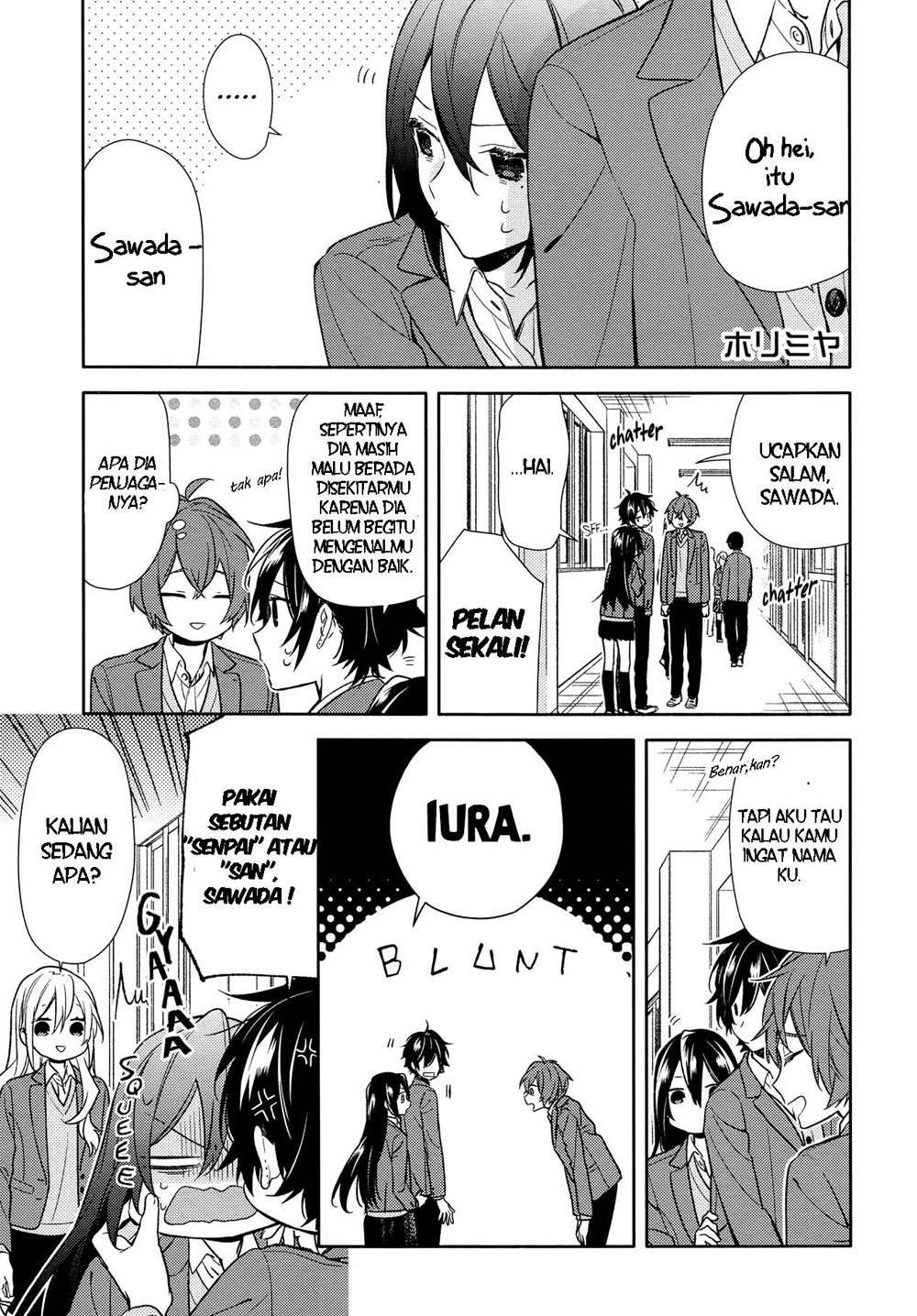 Manga Horimiya Chapter 92 gambar nomor 2
