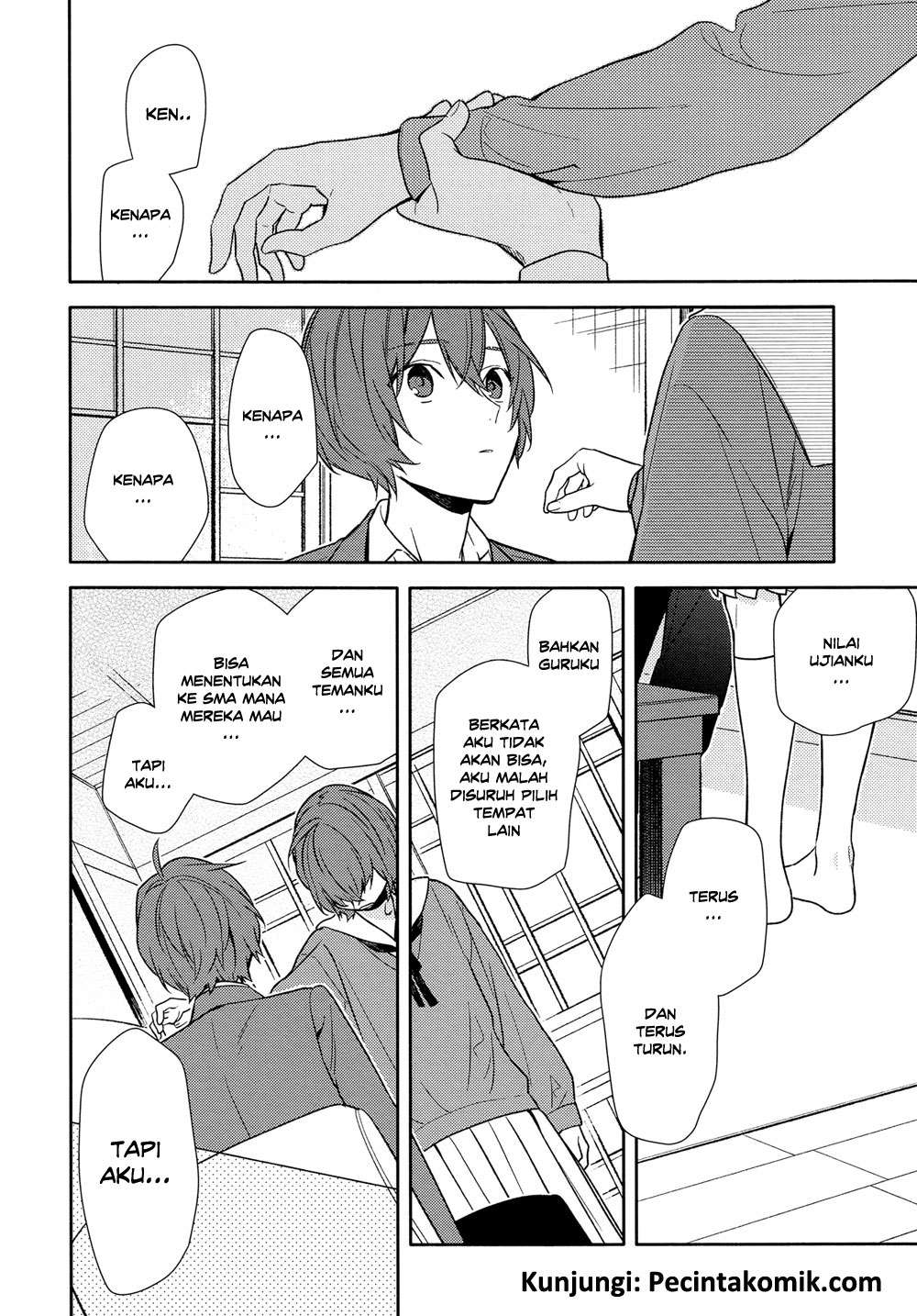 Horimiya Chapter 91 Gambar 15