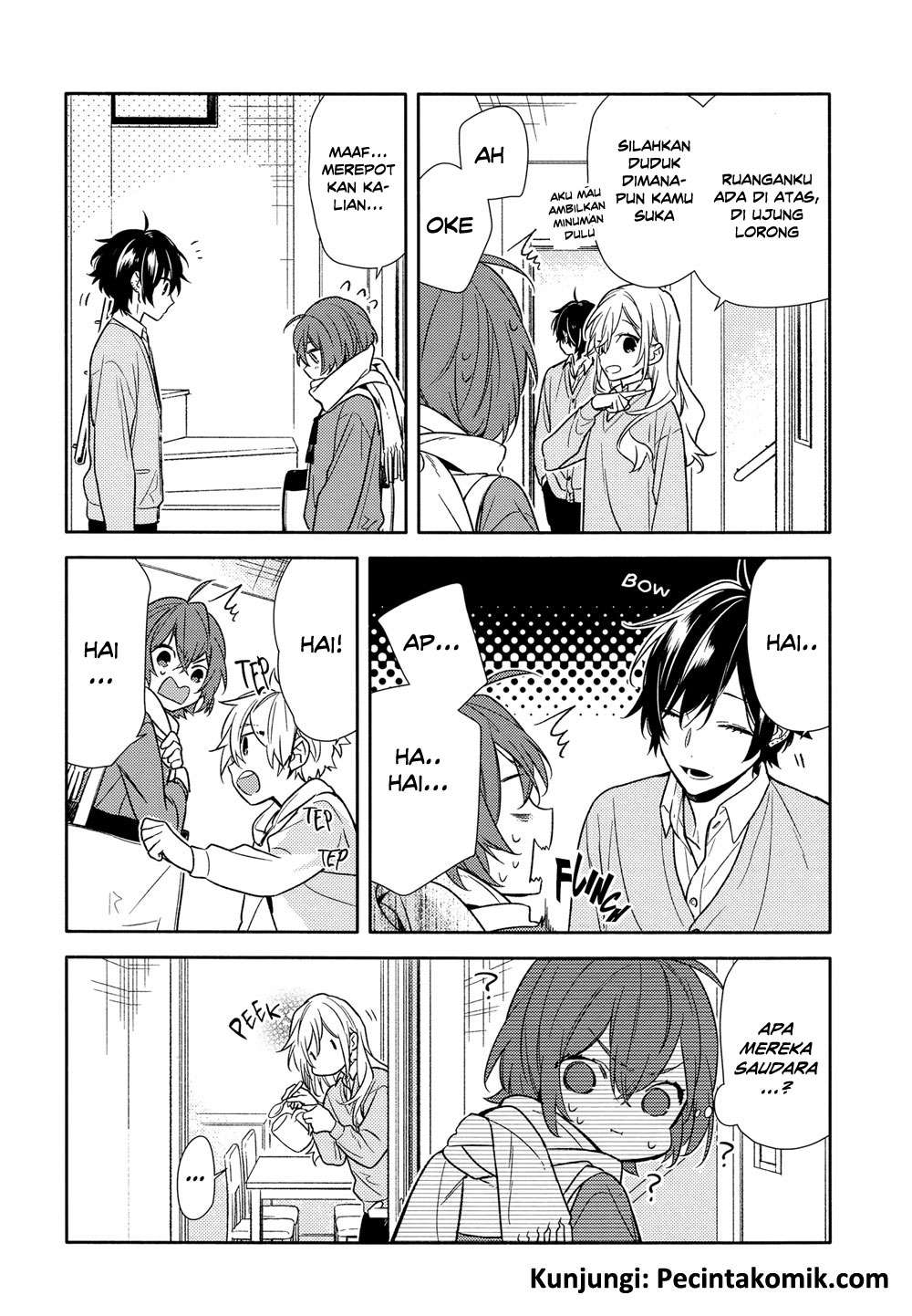 Horimiya Chapter 91 Gambar 19