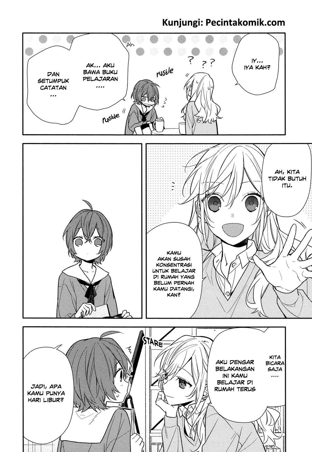 Horimiya Chapter 91 Gambar 23