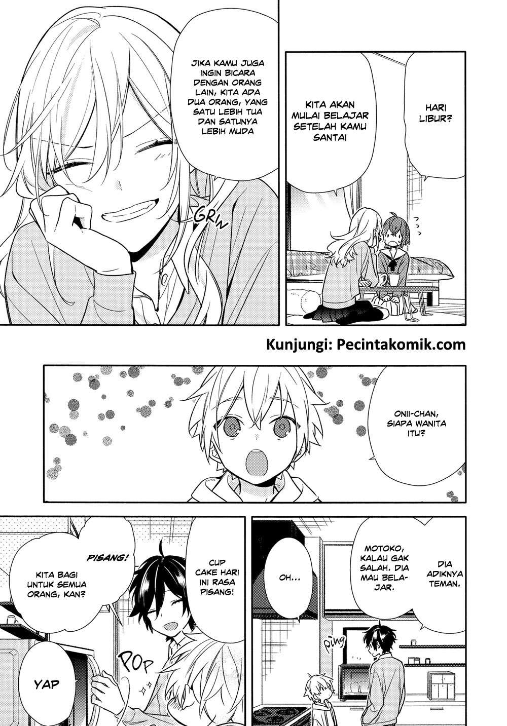 Horimiya Chapter 91 Gambar 24