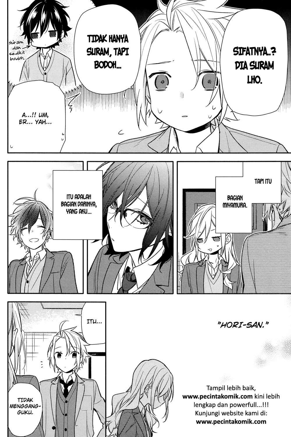 Horimiya Chapter 90 Gambar 17