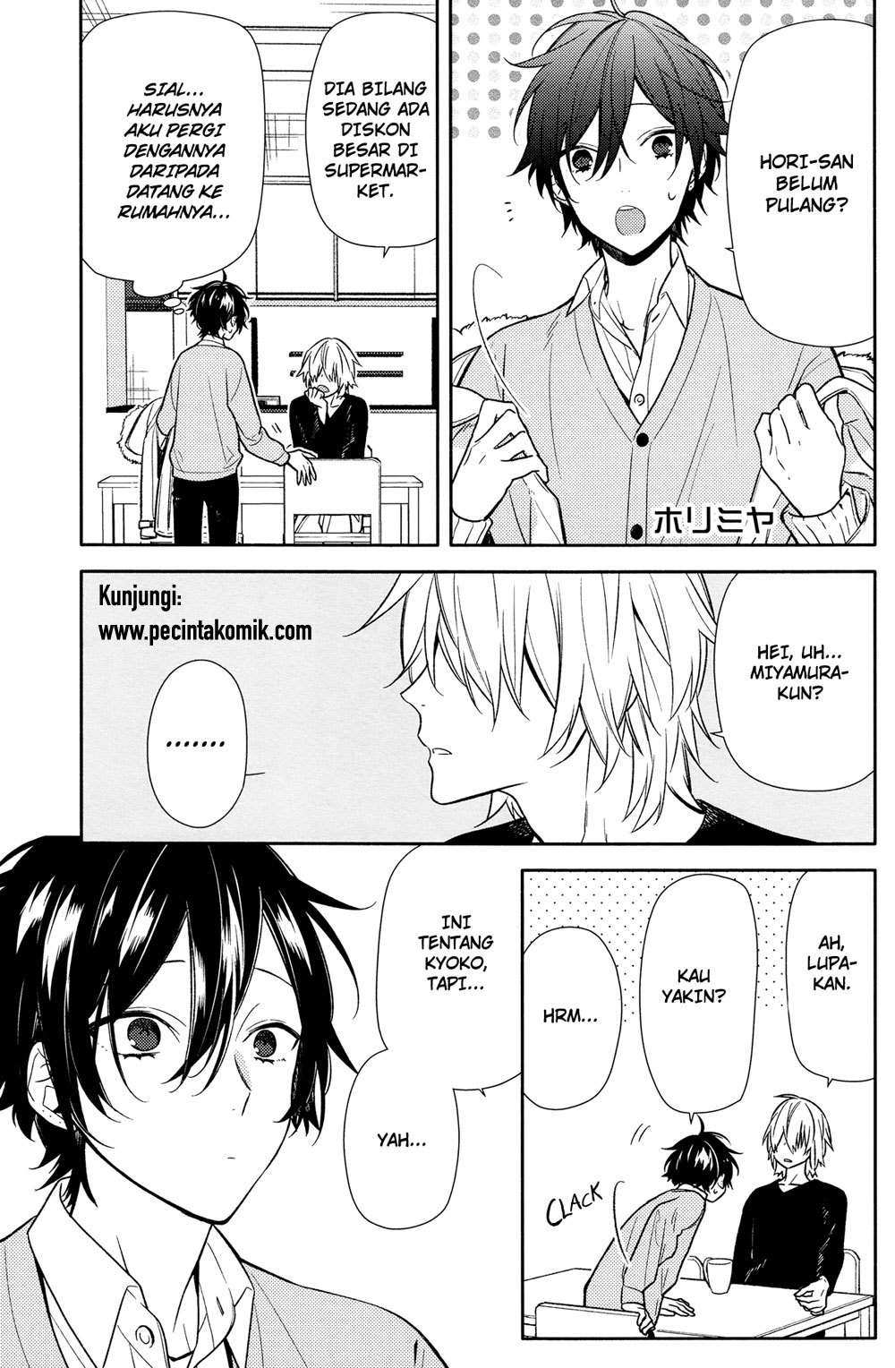 Manga Horimiya Chapter 90 gambar nomor 2