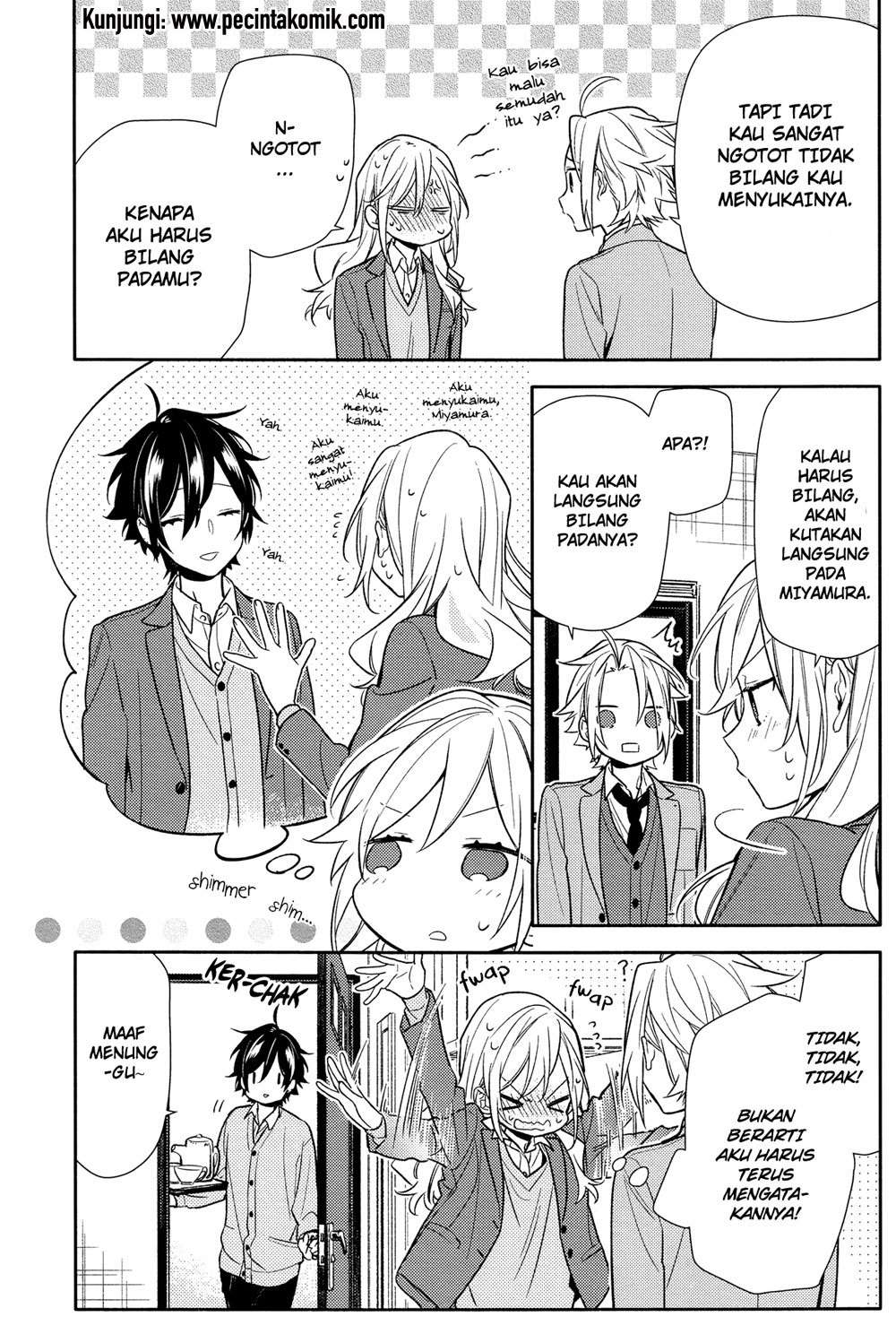 Horimiya Chapter 90 Gambar 21