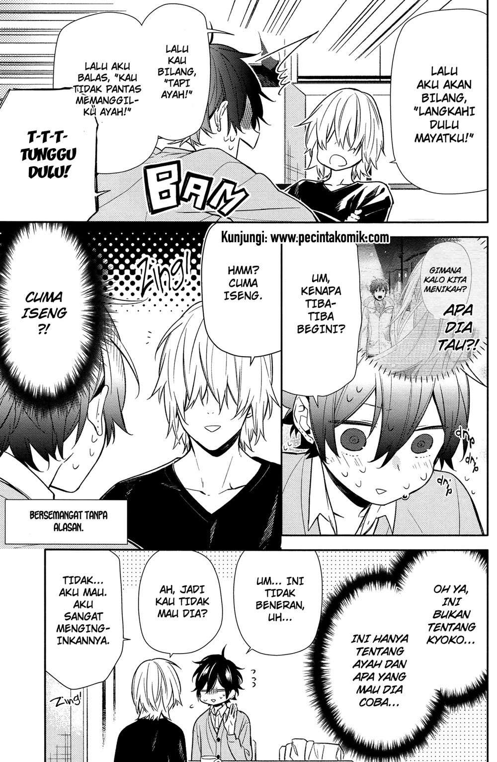 Horimiya Chapter 90 Gambar 4