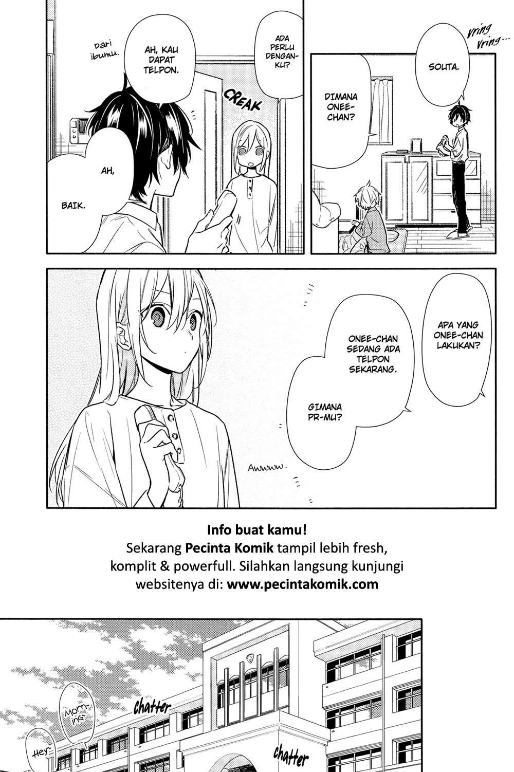 Horimiya Chapter 89 Gambar 10