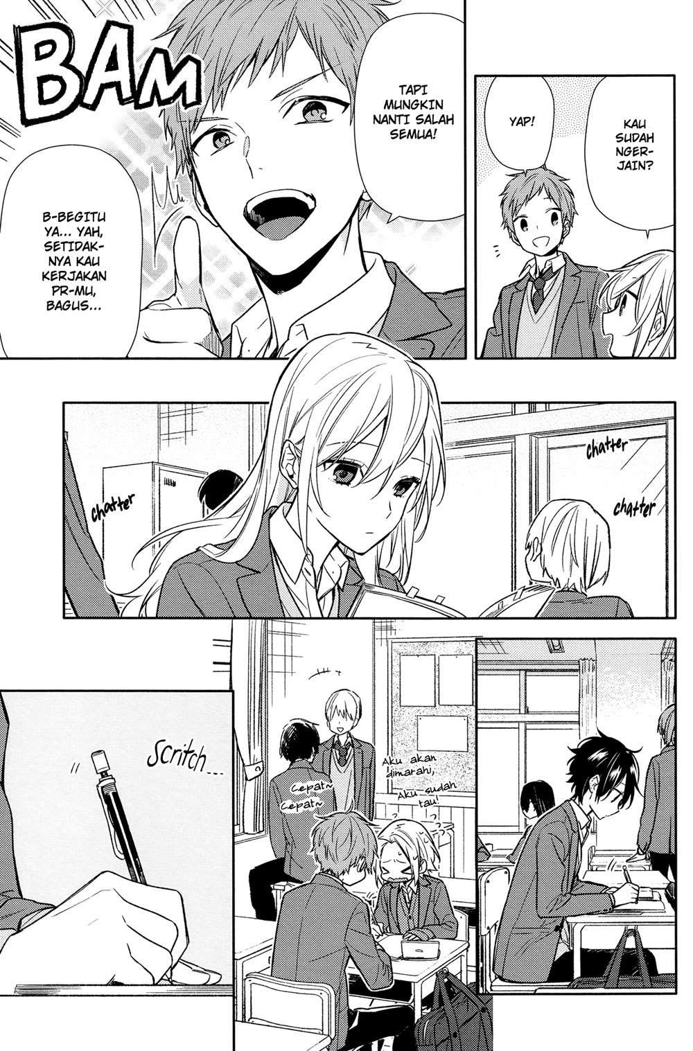 Horimiya Chapter 89 Gambar 12