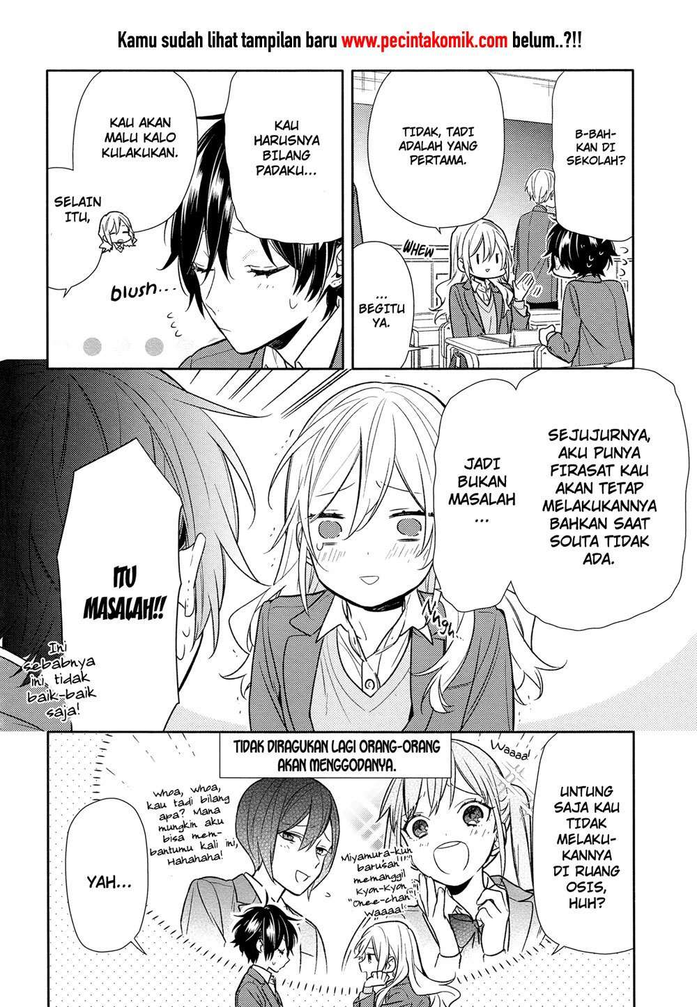 Horimiya Chapter 89 Gambar 17