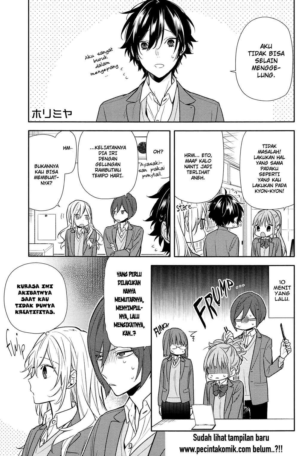 Manga Horimiya Chapter 89 gambar nomor 2