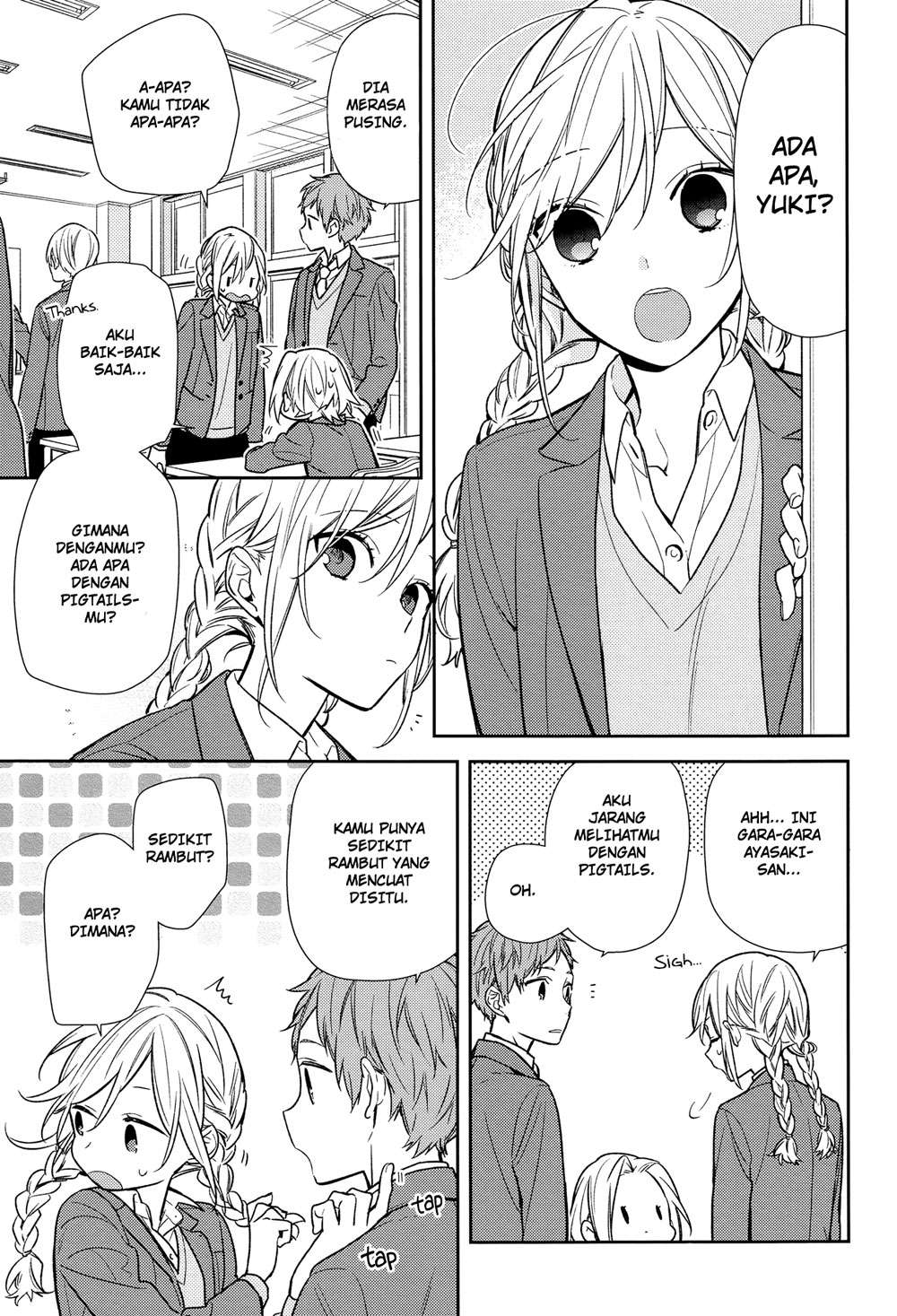 Horimiya Chapter 88 Gambar 12