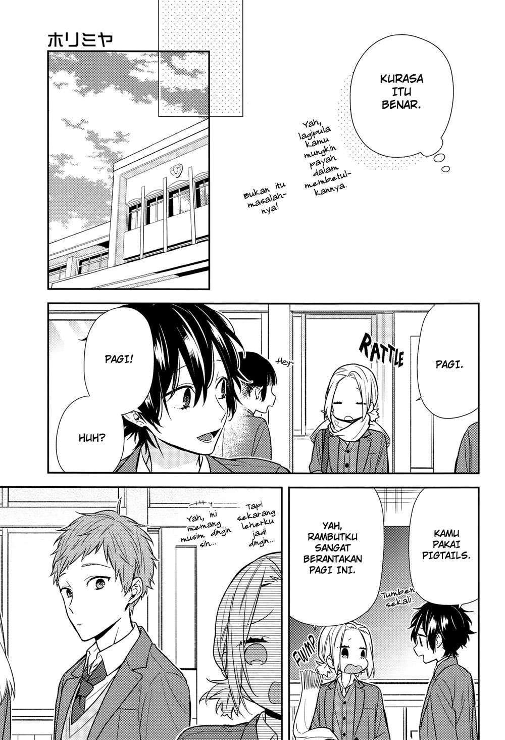 Horimiya Chapter 88 Gambar 14