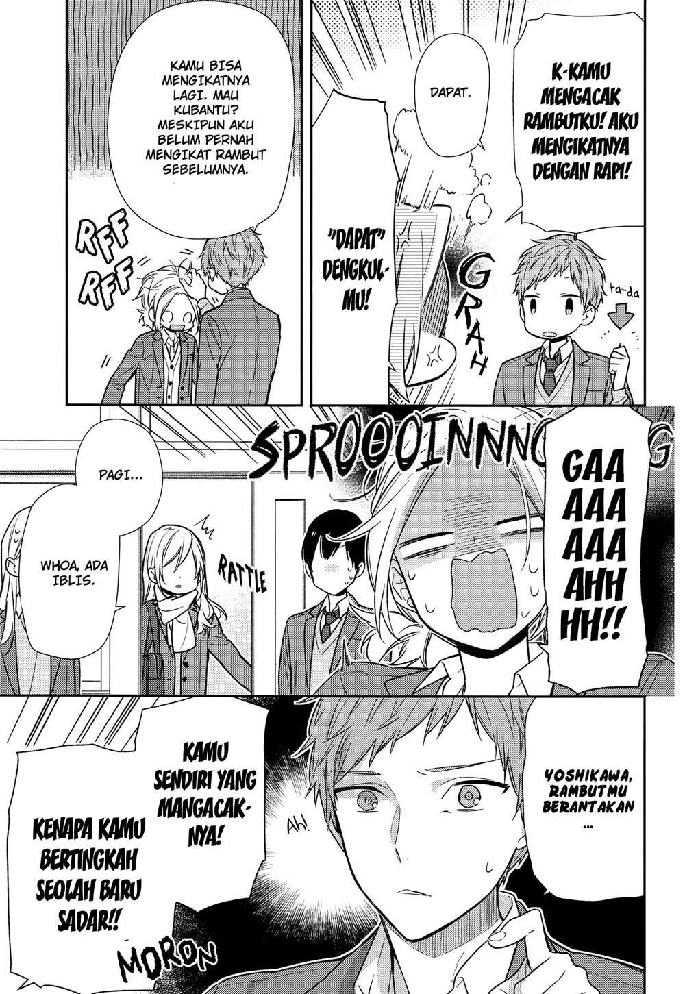 Horimiya Chapter 88 Gambar 16