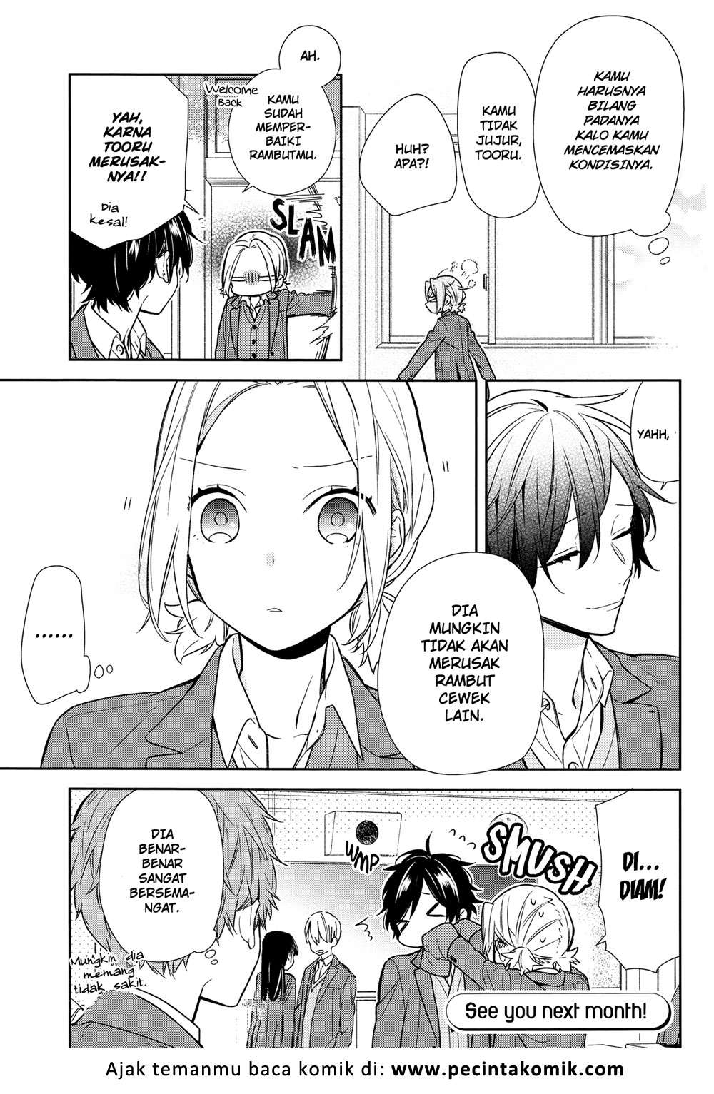 Horimiya Chapter 88 Gambar 18
