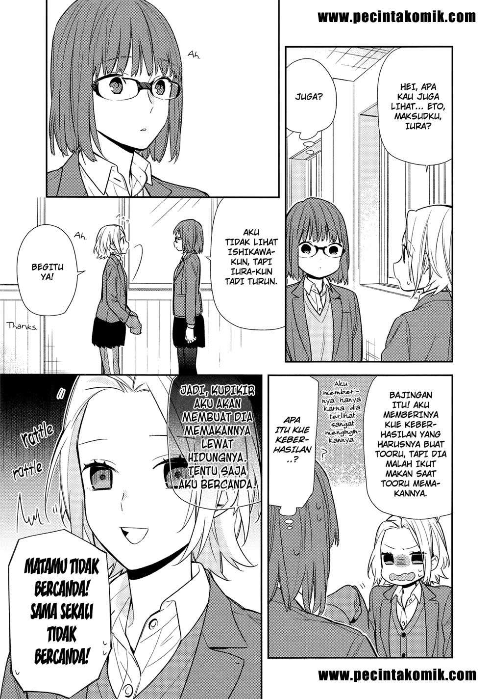 Horimiya Chapter 86 Gambar 16