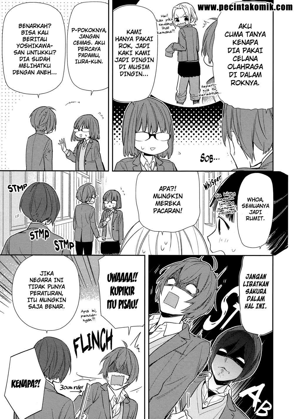 Horimiya Chapter 86 Gambar 8