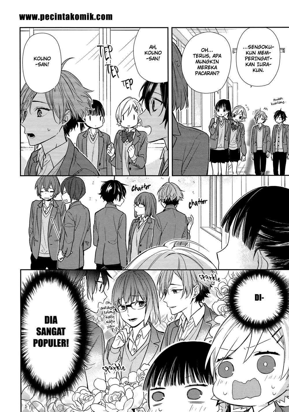 Horimiya Chapter 86 Gambar 9