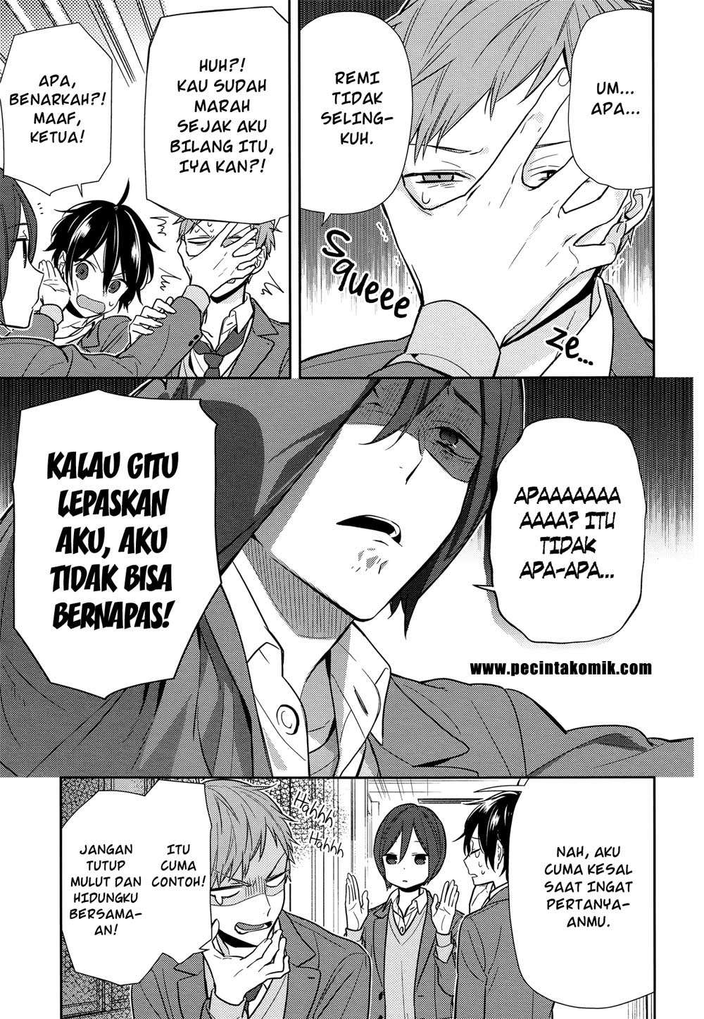 Horimiya Chapter 85 Gambar 13
