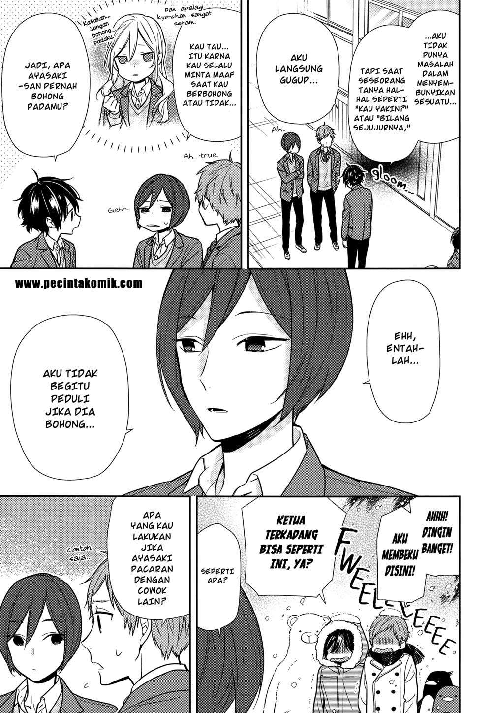 Horimiya Chapter 85 Gambar 9