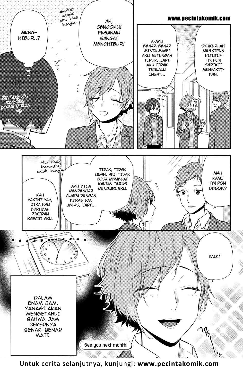 Horimiya Chapter 83 Gambar 16