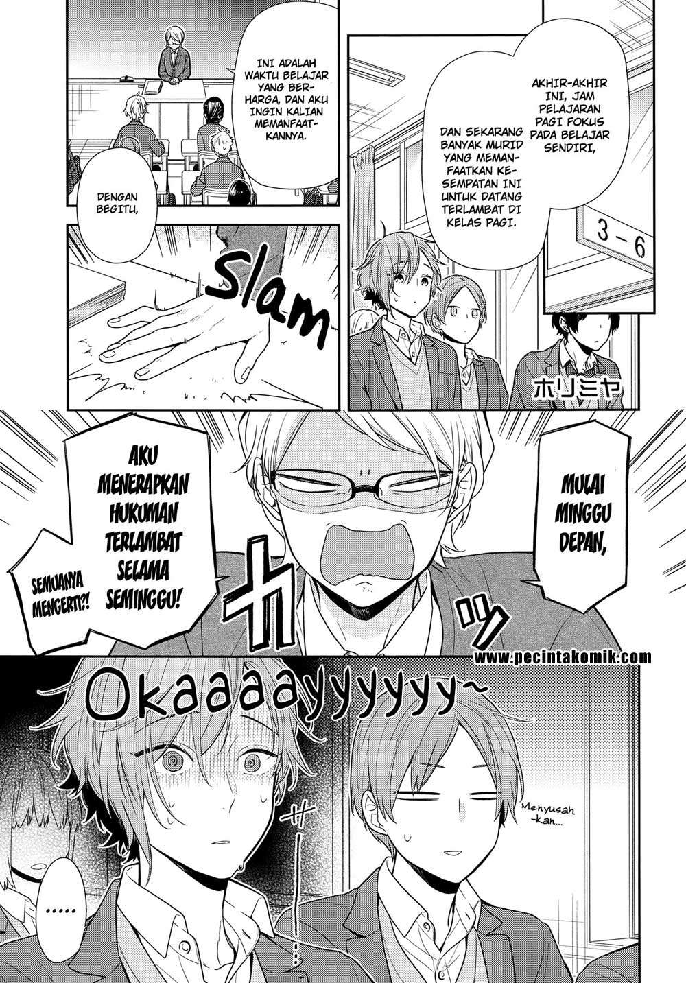 Manga Horimiya Chapter 83 gambar nomor 2