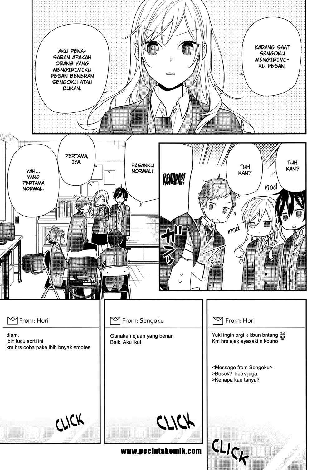 Horimiya Chapter 83 Gambar 4