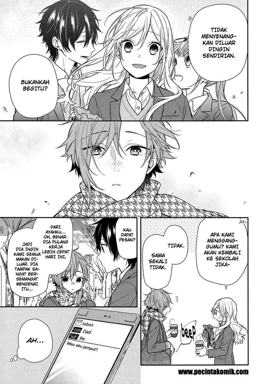 Horimiya Chapter 82 Gambar 14