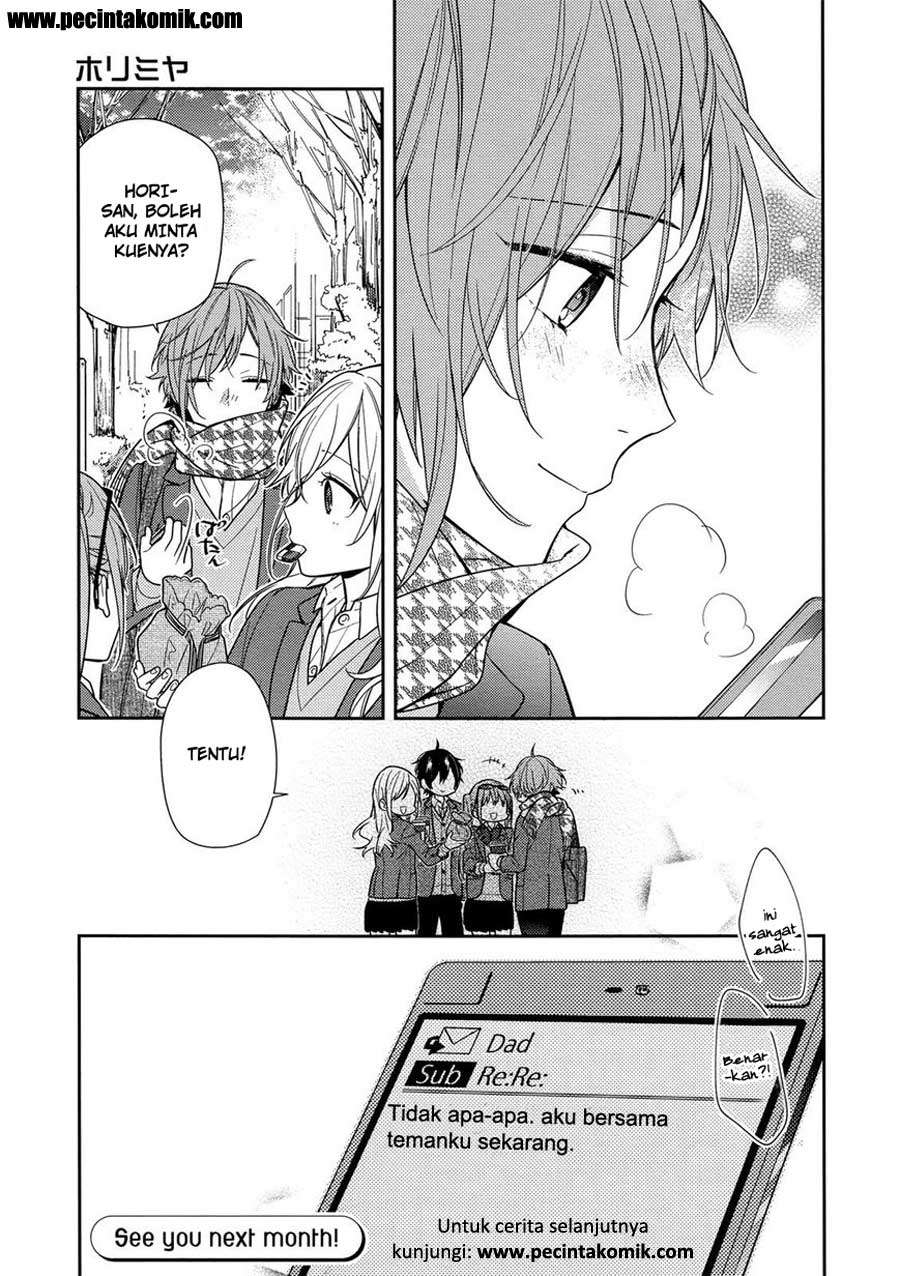 Horimiya Chapter 82 Gambar 16