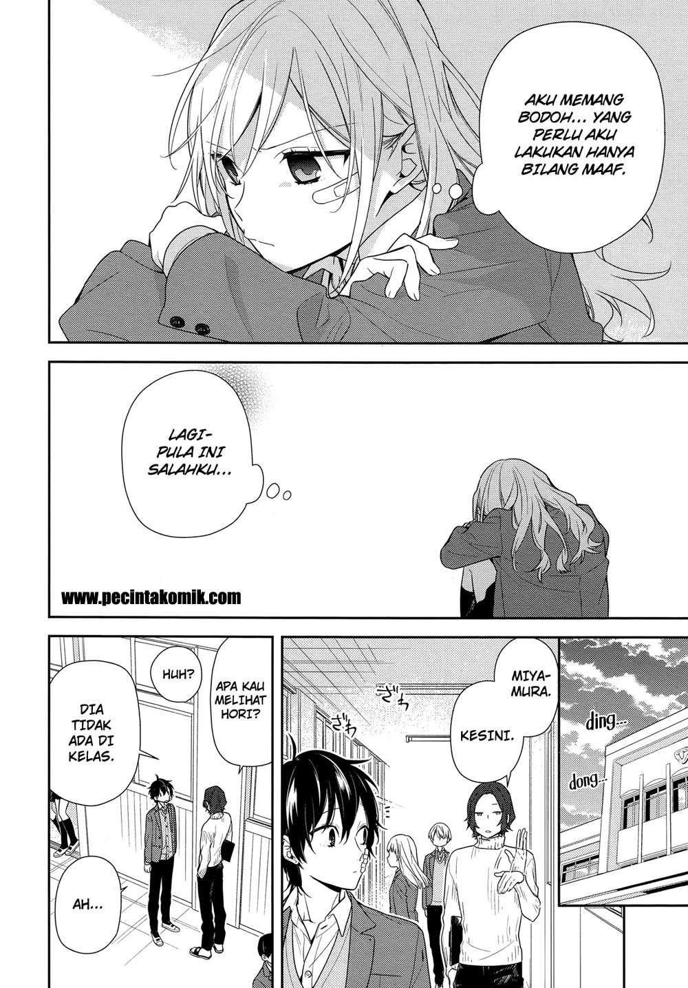 Horimiya Chapter 80 Gambar 11