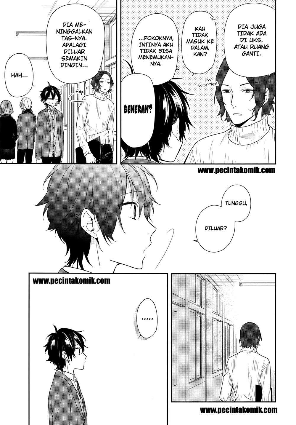 Horimiya Chapter 80 Gambar 12