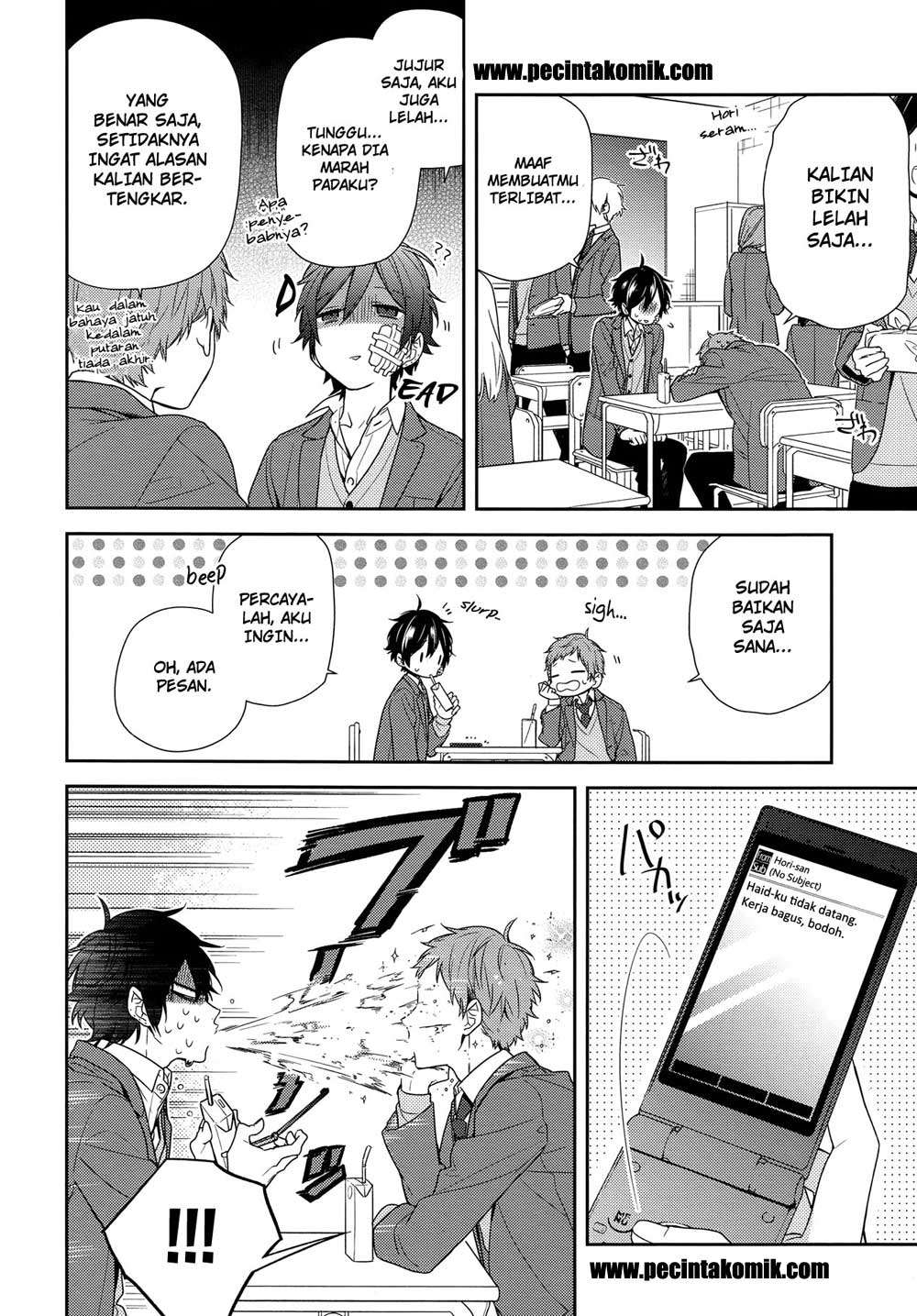 Horimiya Chapter 80 Gambar 9
