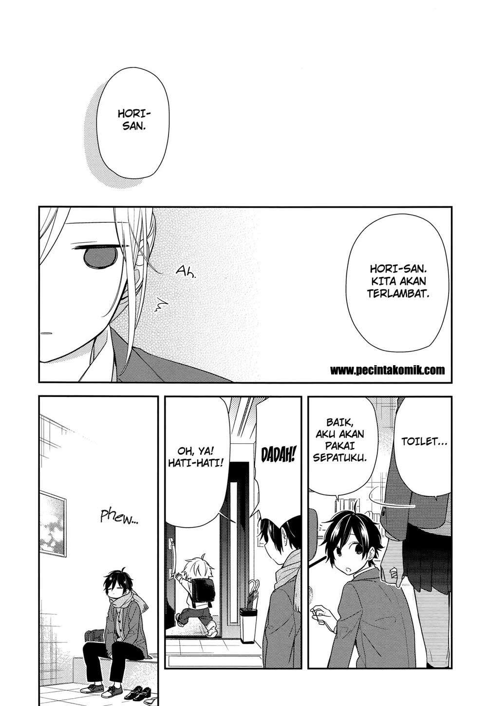Horimiya Chapter 79 Gambar 8