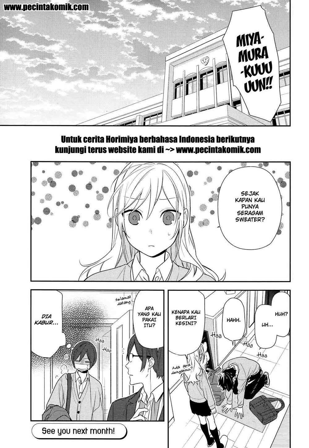 Horimiya Chapter 78 Gambar 12