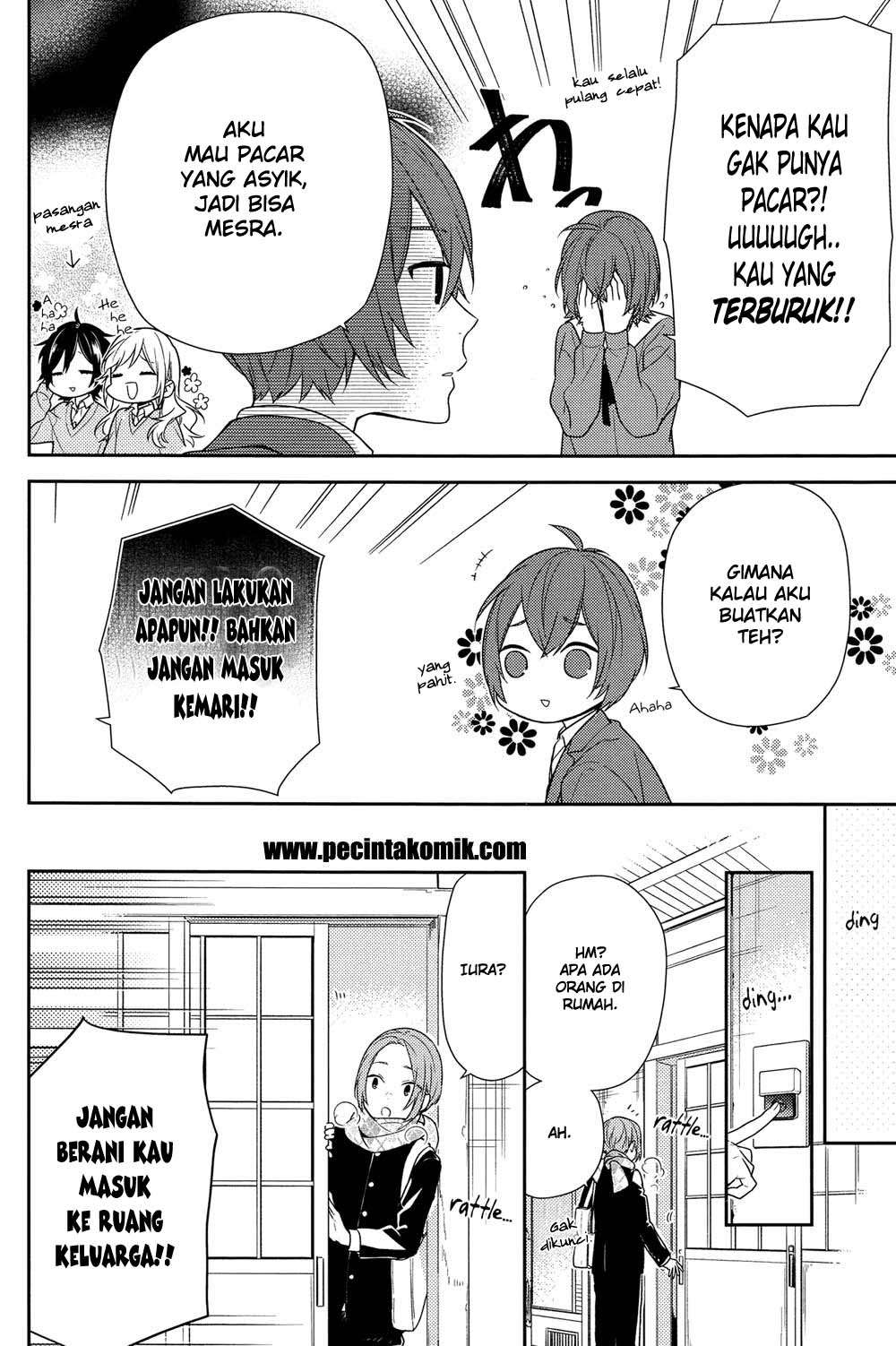 Horimiya Chapter 76 Gambar 15