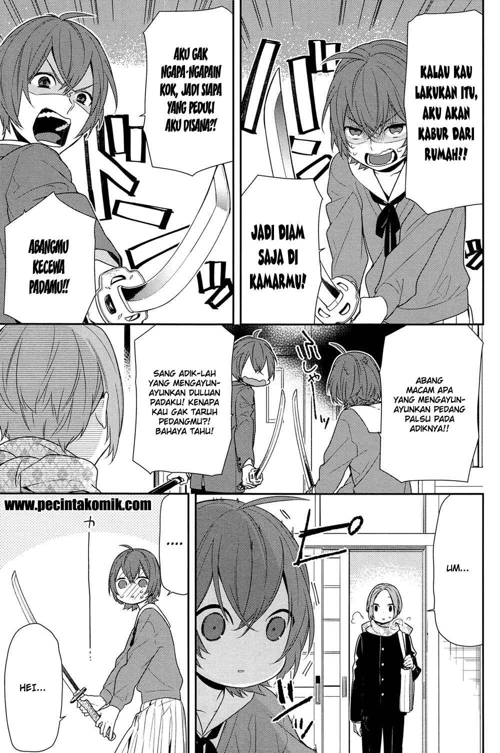 Horimiya Chapter 76 Gambar 16