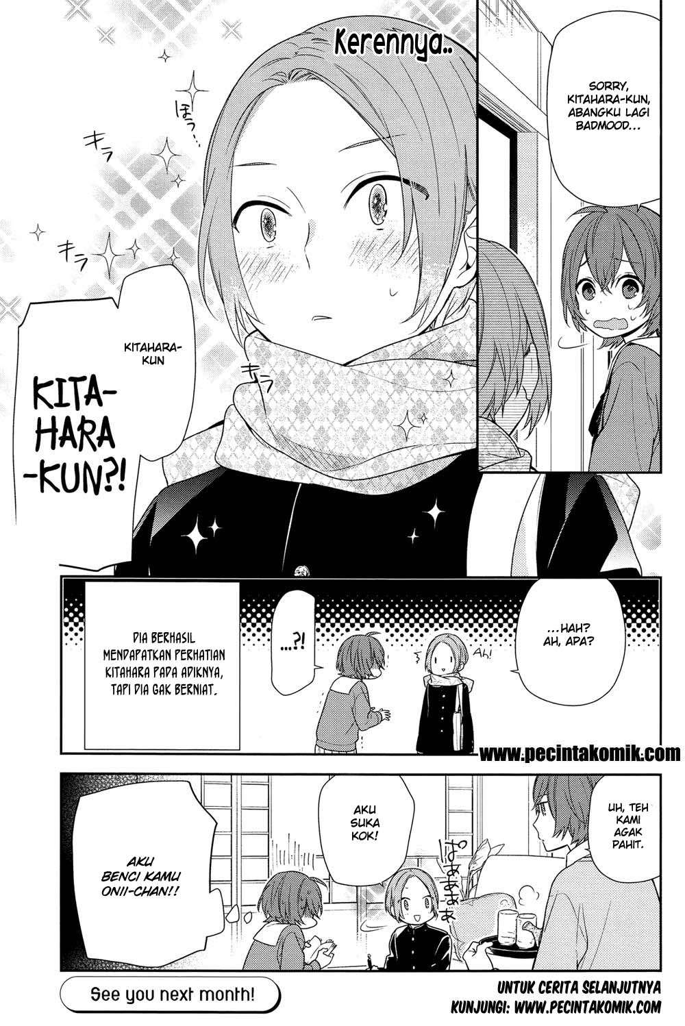 Horimiya Chapter 76 Gambar 18