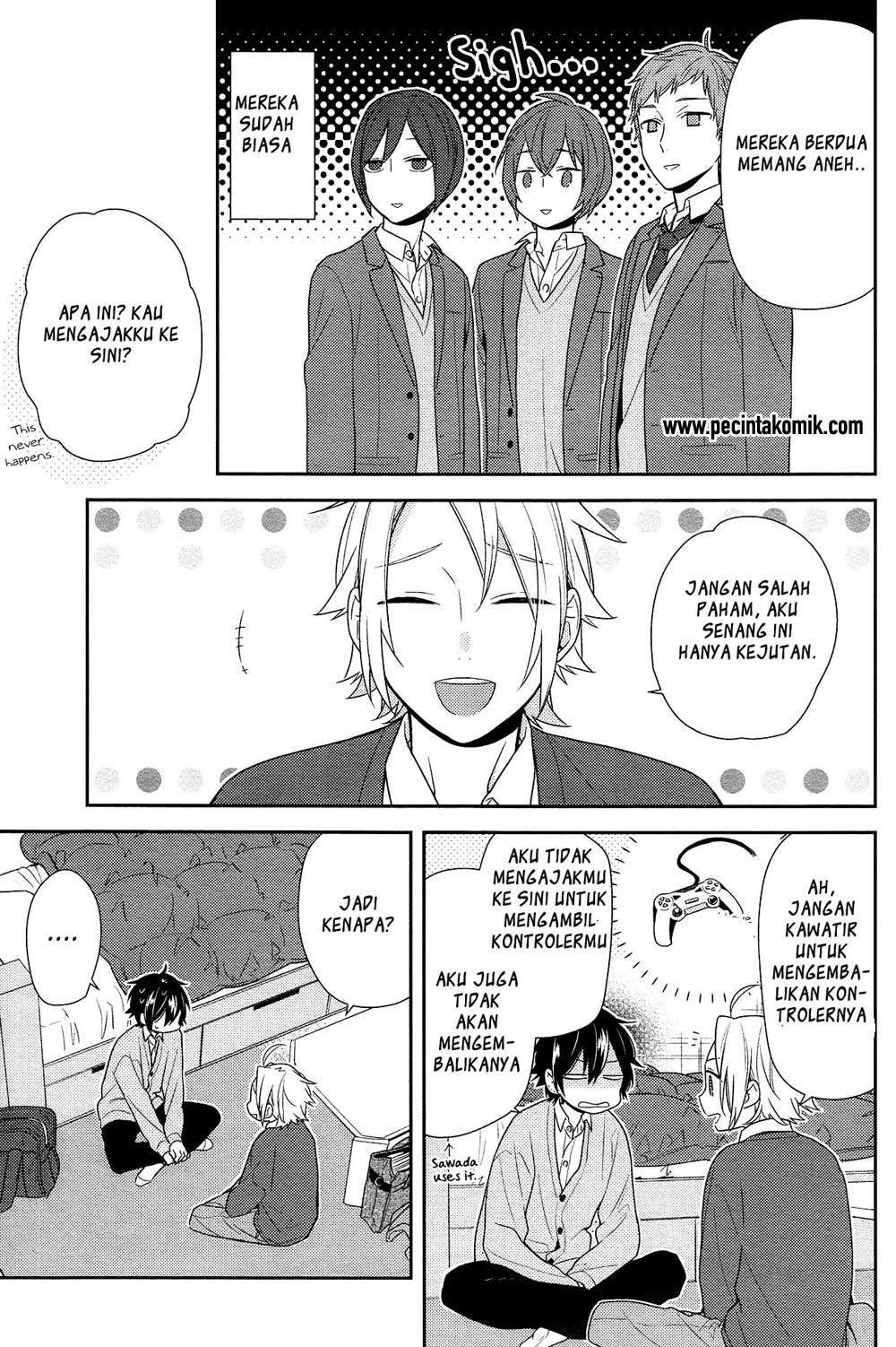 Horimiya Chapter 74 Gambar 12