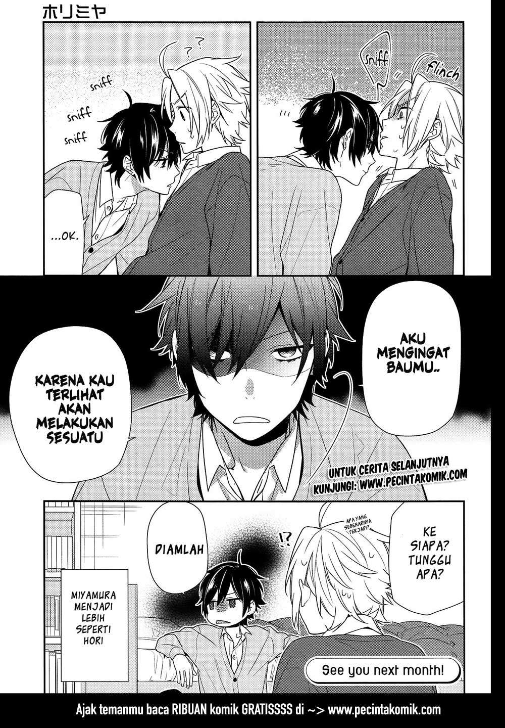 Horimiya Chapter 74 Gambar 14