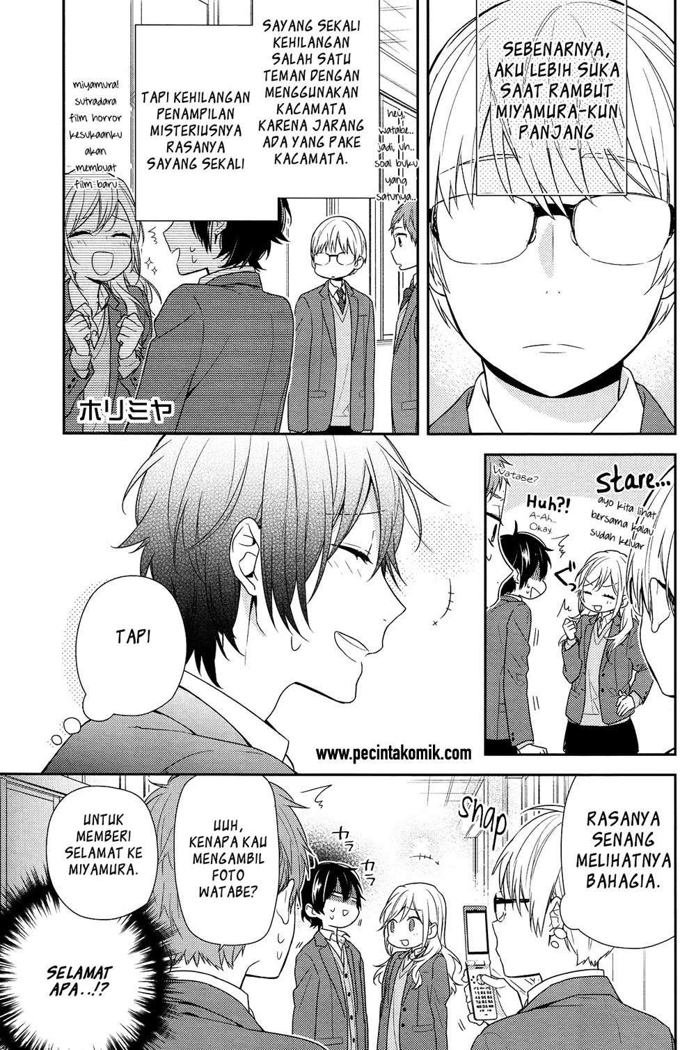 Manga Horimiya Chapter 74 gambar nomor 2