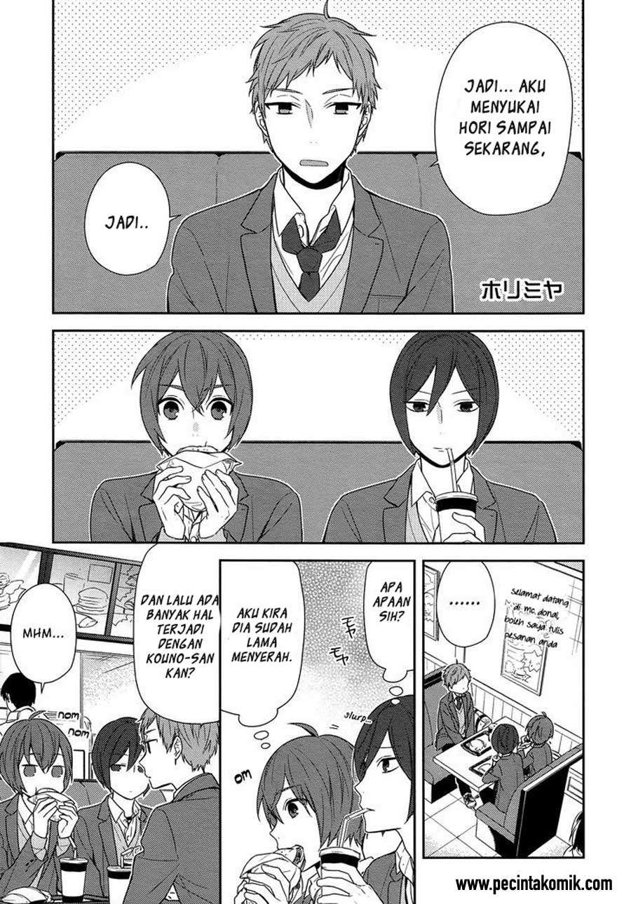 Manga Horimiya Chapter 73 gambar nomor 2