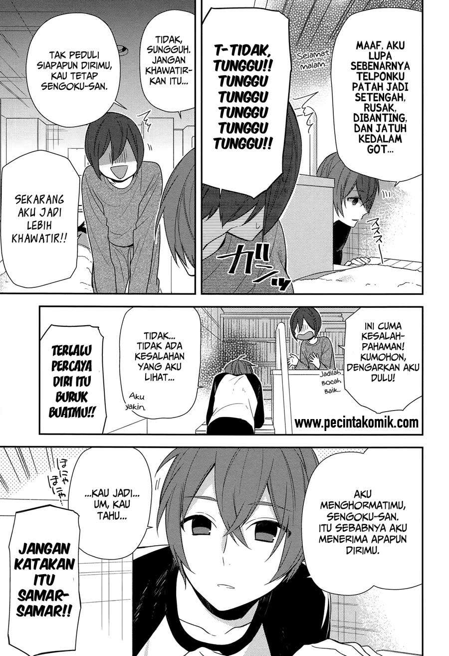 Horimiya Chapter 72 Gambar 16