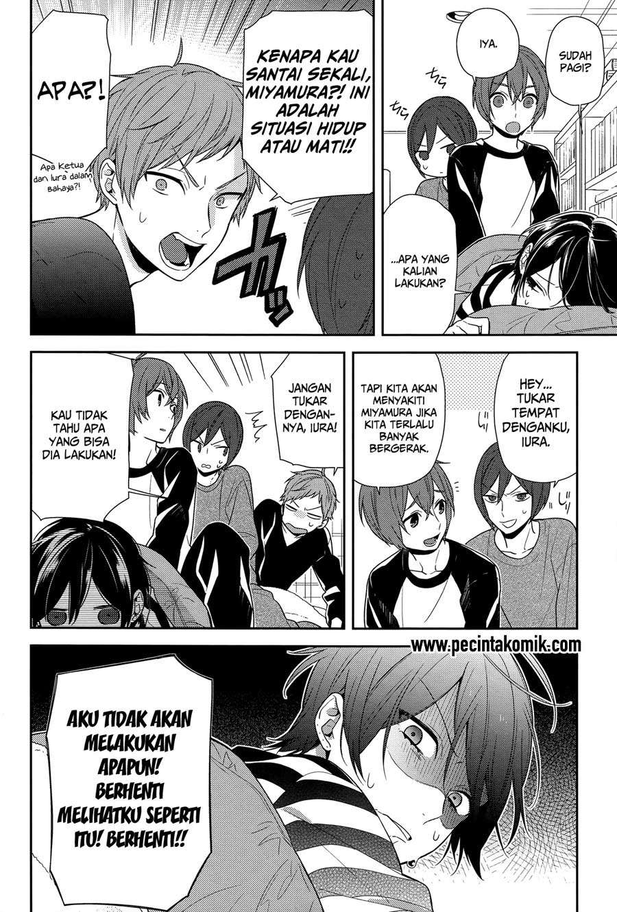 Horimiya Chapter 72 Gambar 23