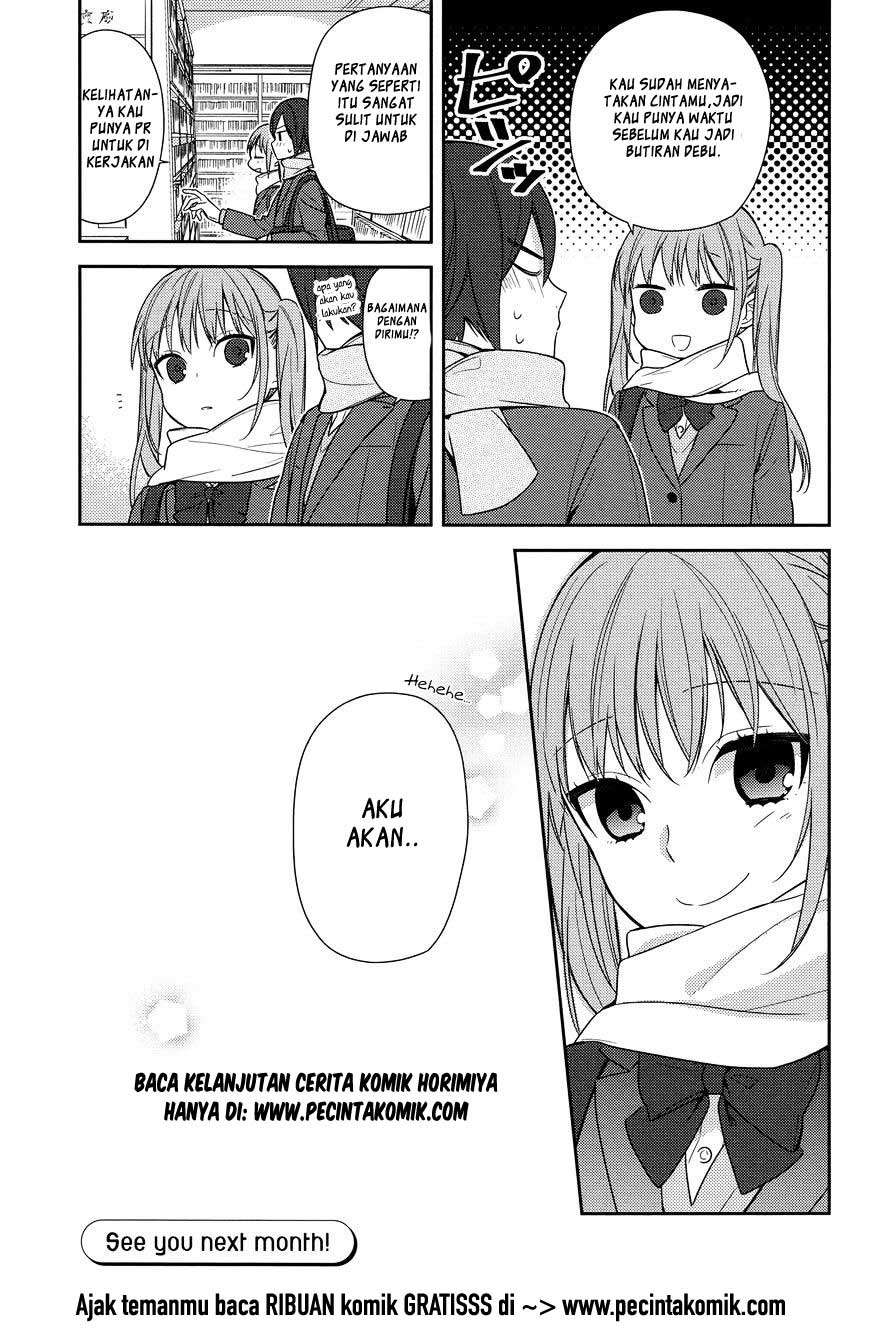 Horimiya Chapter 70 Gambar 33