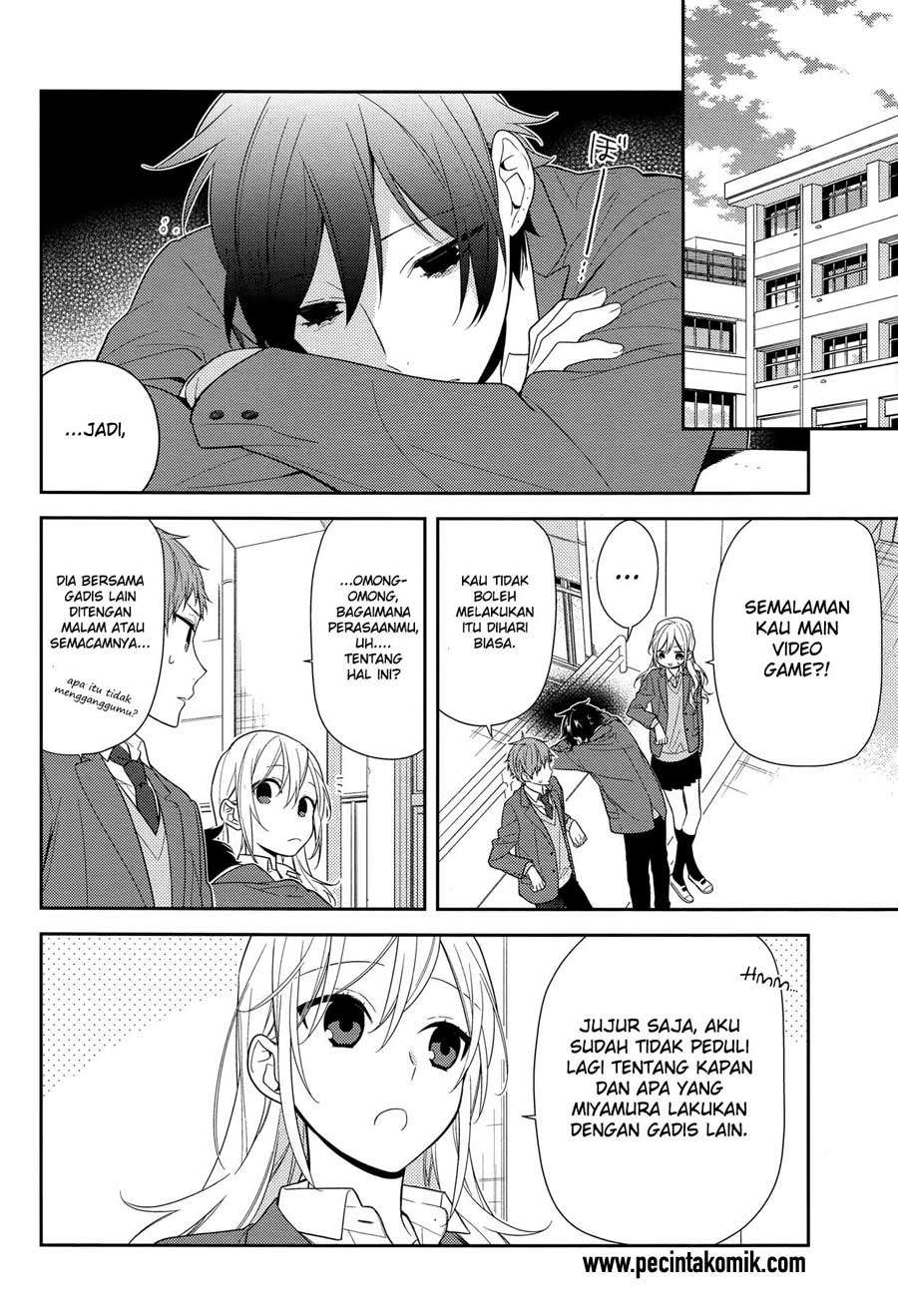 Horimiya Chapter 67 Gambar 12