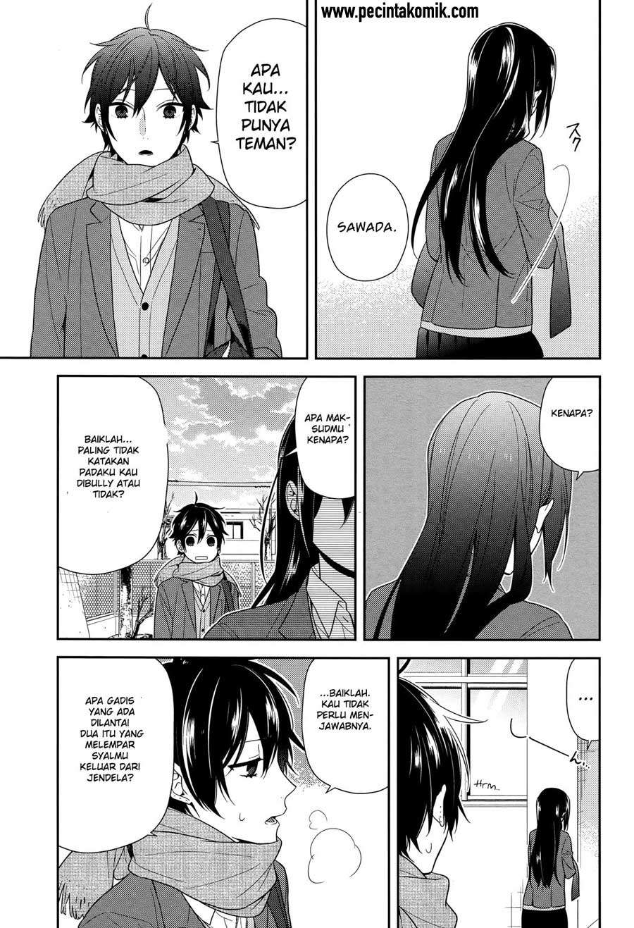 Horimiya Chapter 67 Gambar 19