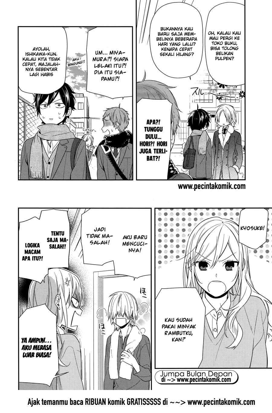 Horimiya Chapter 66 Gambar 13